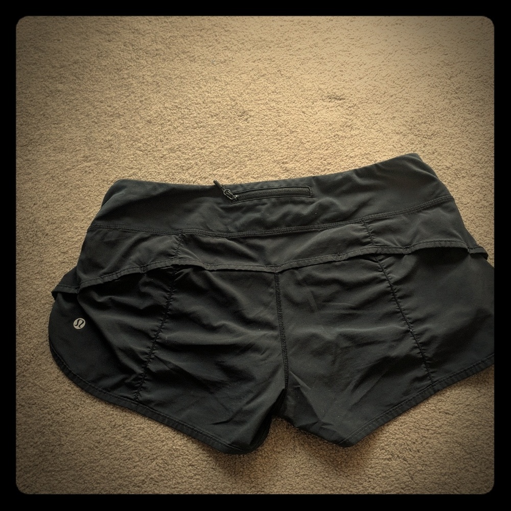 Lululemon speed shorts 8
